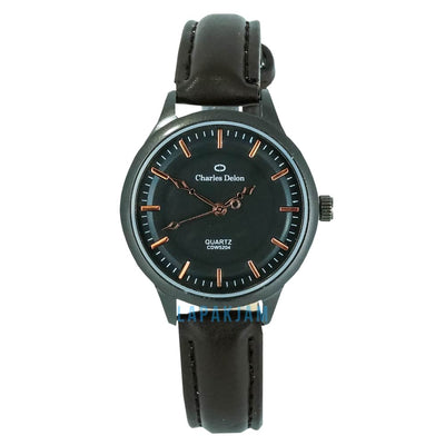 Jam Tangan Analog Formal Charles Delon Coklat JACHARCDW5204KCOK