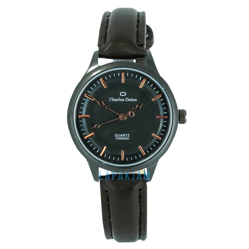 Jam Tangan Analog Formal Charles Delon Coklat JACHARCDW5204KCOK