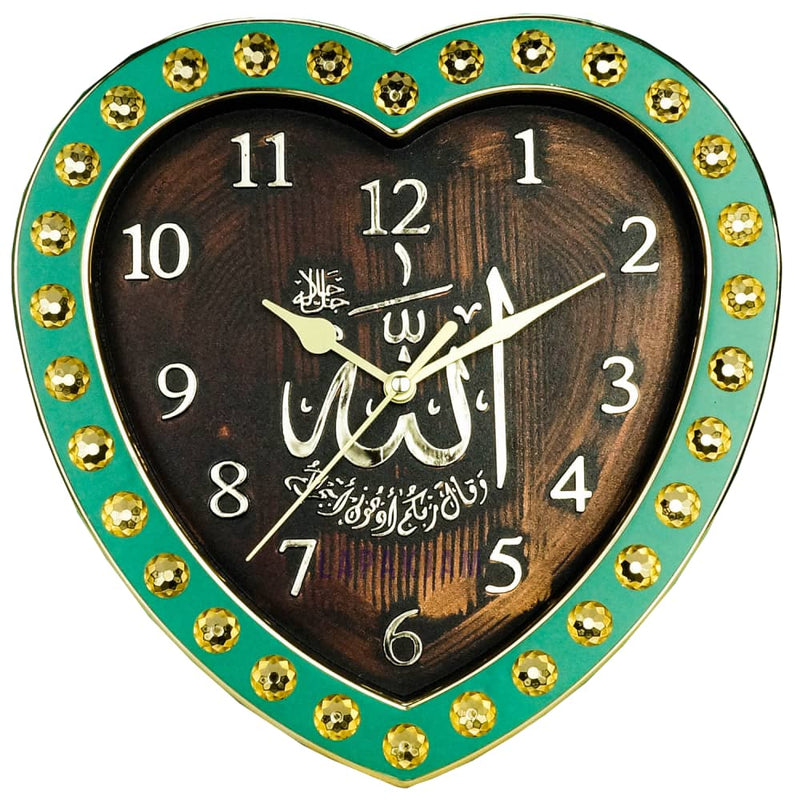 Jam Dinding Analog Nuansa Islami Nikko Gold JDNIKKNK-1067NIHIJ