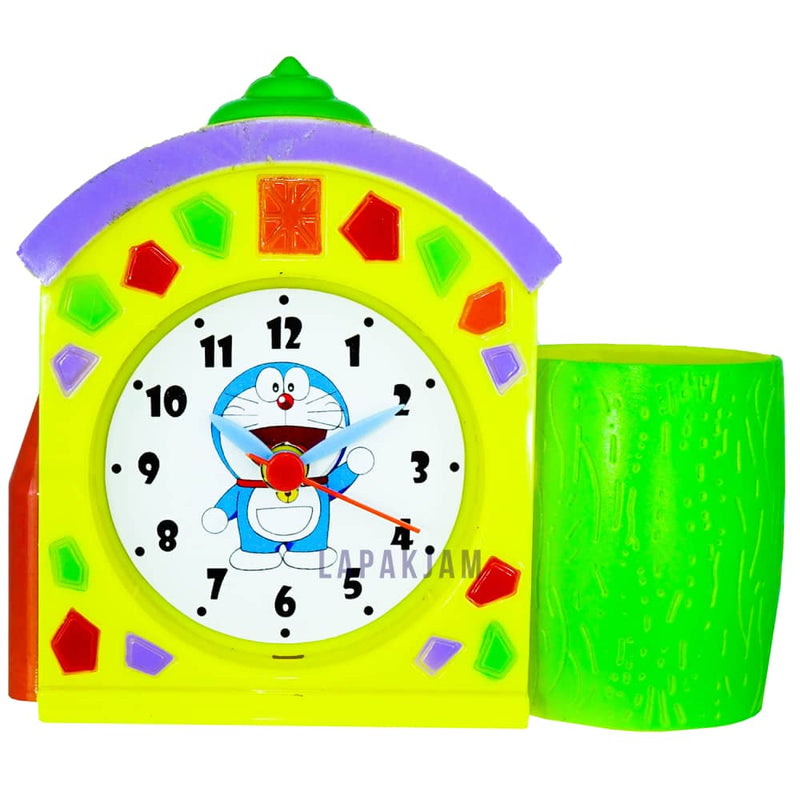 Jam Weker Panda W002 Doraemon Kuning