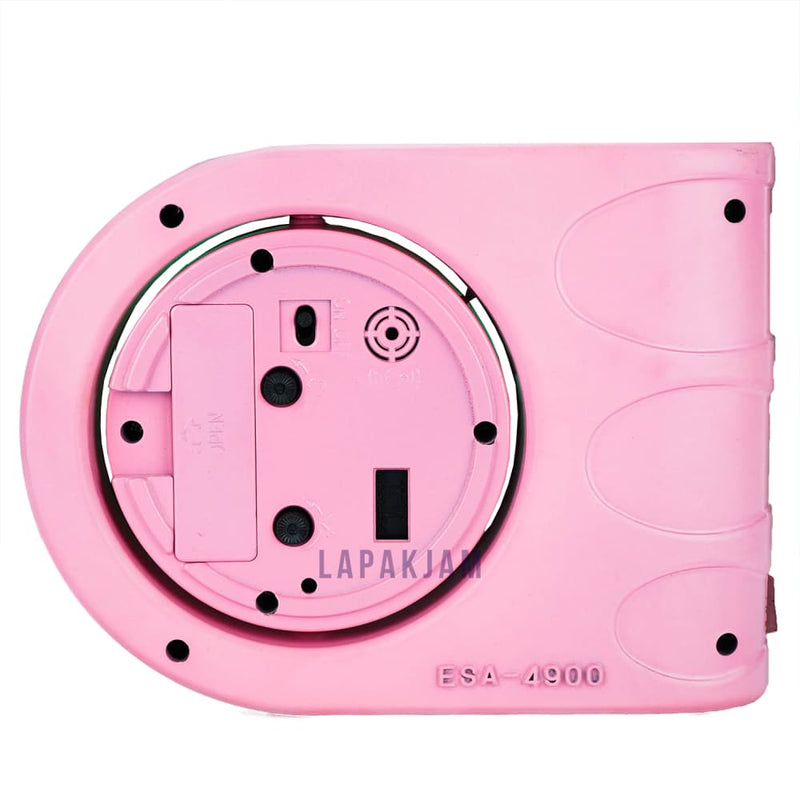 Jam Weker Analog Karakter Anak Esa Pink WE25ESA0HPI