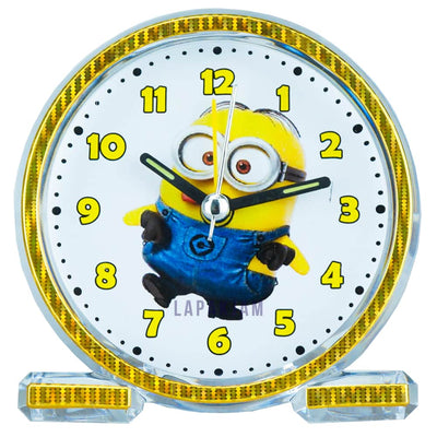 Jam Weker Analog Karakter Anak Esa Kuning WEKA888MIKUN