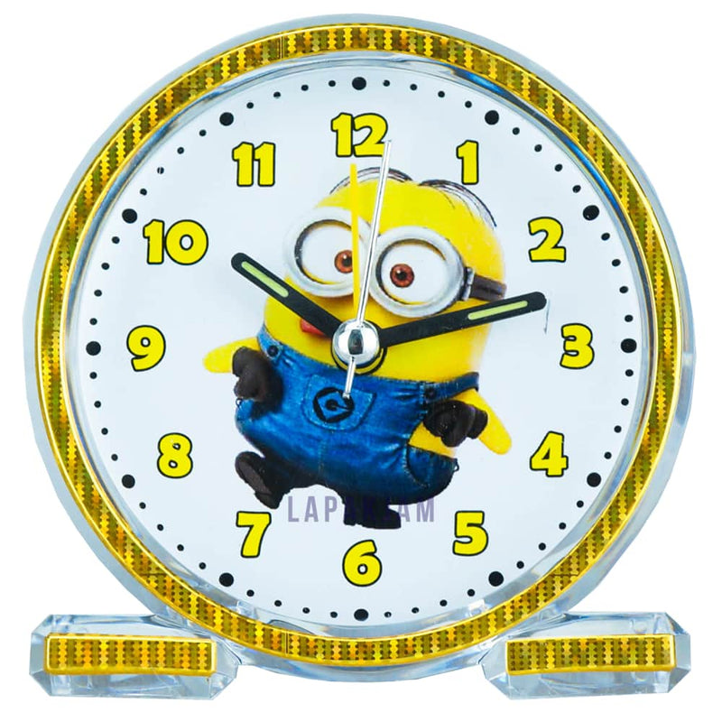 Jam Weker Analog Karakter Anak Esa Kuning WEKA888MIKUN