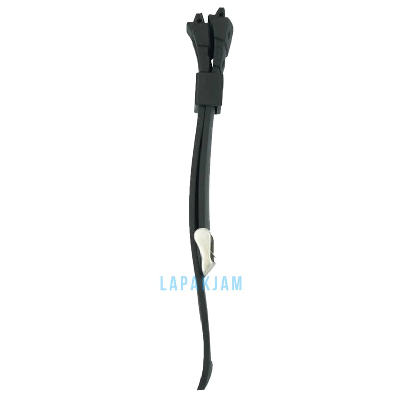 Tali Jam Tangan Karet Polos Fashion Tidak ada Merk Hitam TA0015KRT88HIT