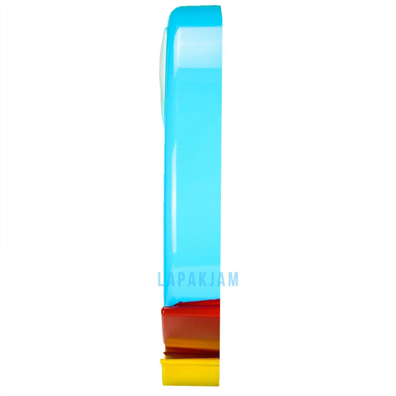 Jam Dinding Analog Karakter Anak HappyDay Biru JDHD9903BIR