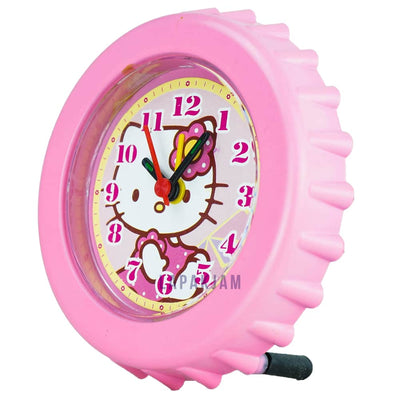 Jam Weker Analog Karakter Anak Esa Pink WE20KAI04KPN
