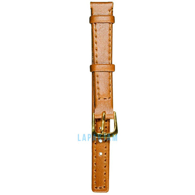 Tali Jam Tangan Kulit Alba AL-241-12 Ukuran 12 mm Coklat Muda