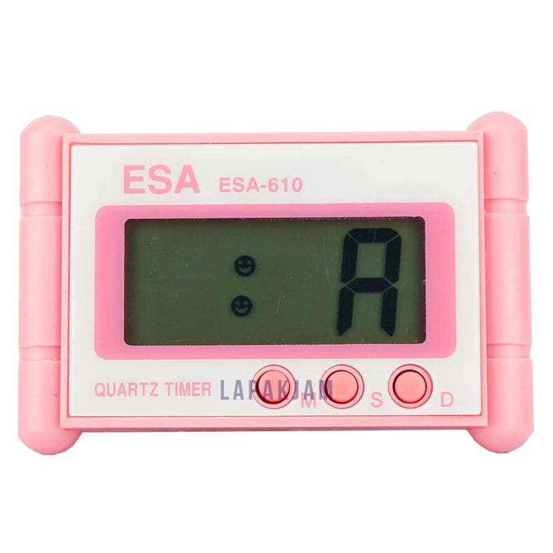 Jam Mobil Digital Polos Minimalis Esa Pink JMES61PIN
