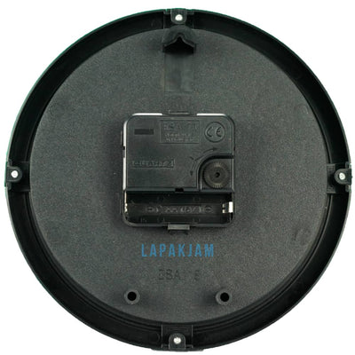 Jam Dinding Analog Kaligrafi Esa Hitam JDESA118HIT