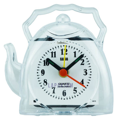 Jam Weker Analog Polos Minimalis Esa Putih WEKA8406TRAPUT