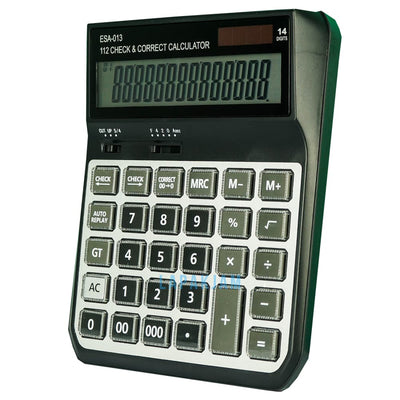 Kalkulator Basic Polos Esa Hitam KL80ESA312SE