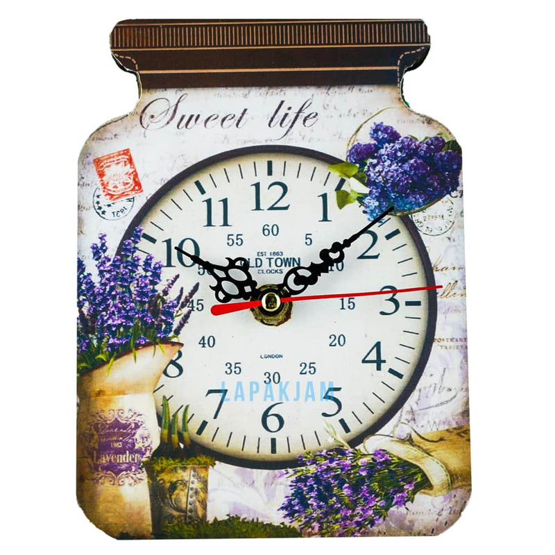 Jam Dinding Analog Karakter Anak Vintage Sweet Life JDVIAI008SLI