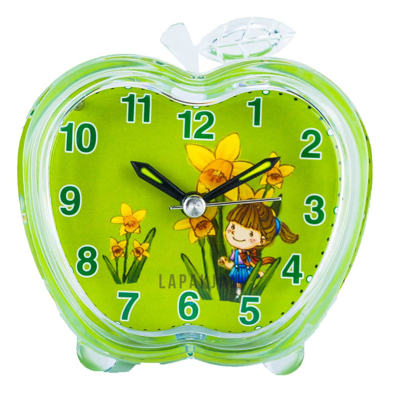 Jam Weker Analog Polos Minimalis Esa Hijau WEESA3201HIJ