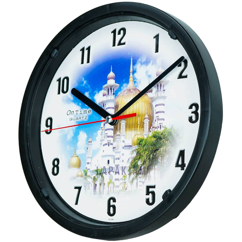 Jam Dinding Meja Nuansa Islami Ontime Mesjid M7 JDON1917-M7