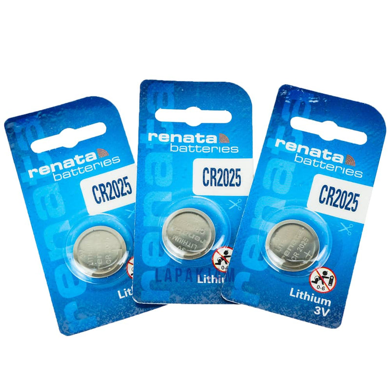 Baterai Jam Tangan Polos Renata Silver BARECR2025