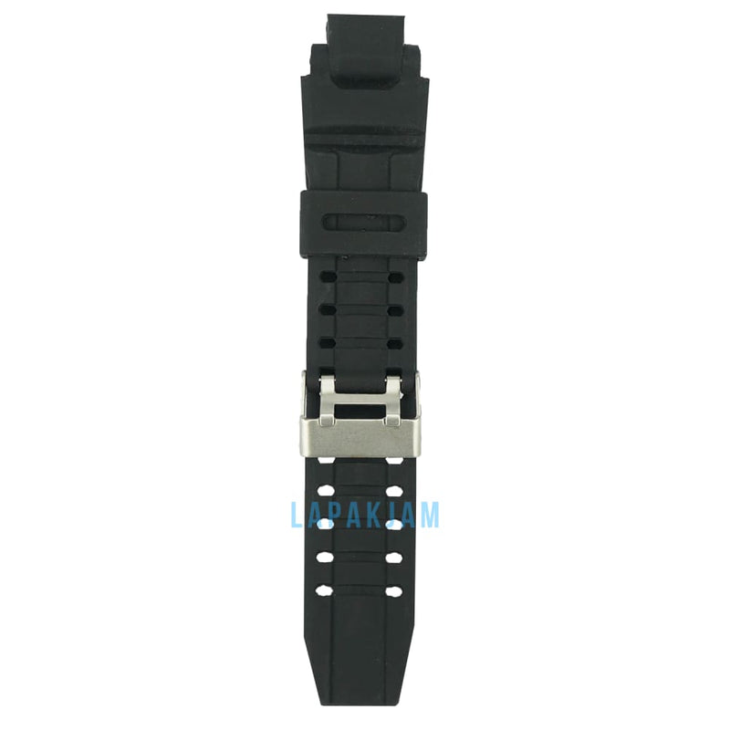 Tali Jam Tangan Karet Polos Fashion Tidak ada Merk Hitam TA15KAR44IT