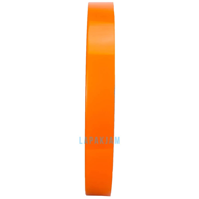 Jam Dinding Analog Polos Minimalis Pioneer Orange JDONPT2DWRA