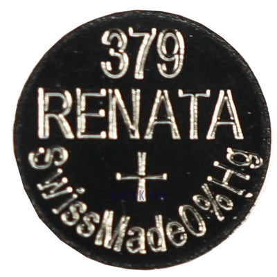 Baterai Jam Tangan Polos Renata Silver BARE379S521SW