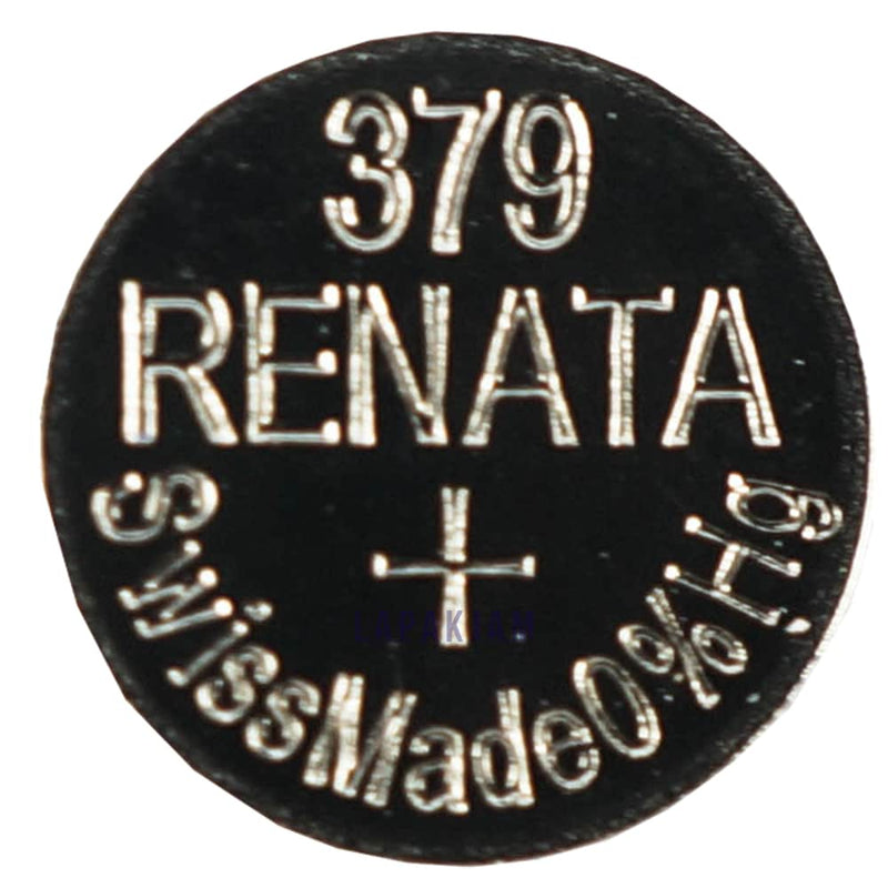 Baterai Jam Tangan Polos Renata Silver BARE379S521SW