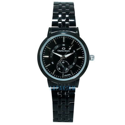 Jam Tangan Analog Formal Charles Delon Silver JACHARCDL0405RHBSIL