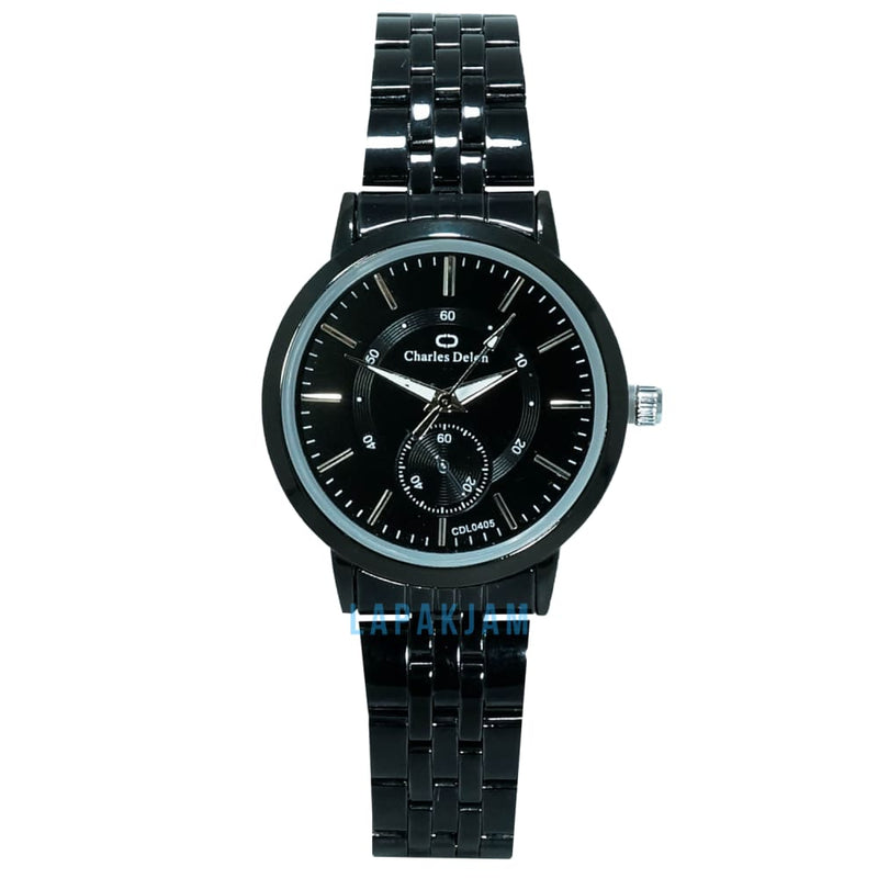 Jam Tangan Analog Formal Charles Delon Silver JACHARCDL0405RHBSIL
