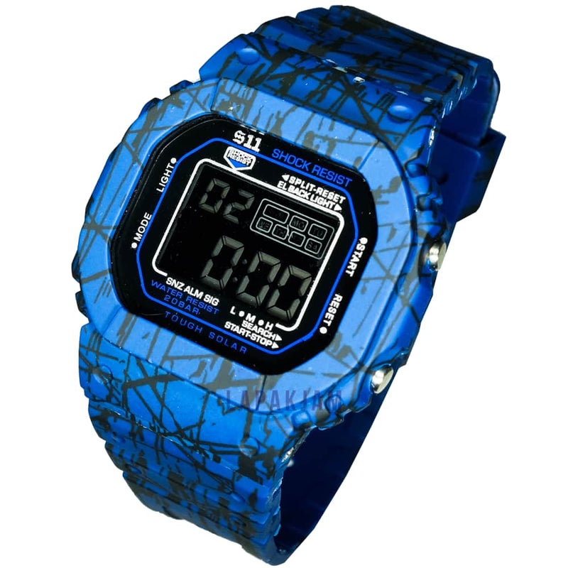 Jam Tangan Digital Sporty 511-KL210 Biru JA511-KL210DBIR