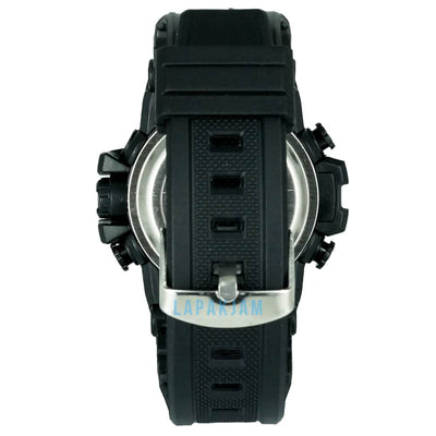 Jam Tangan Digital Sporty QnO Hitam Gold JAQNOS-711ADHITGOL