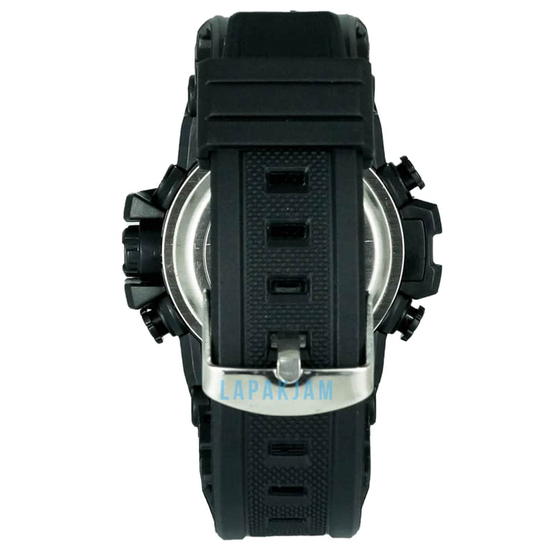 Jam Tangan Digital Sporty QnO Hitam Gold JAQNOS-711ADHITGOL