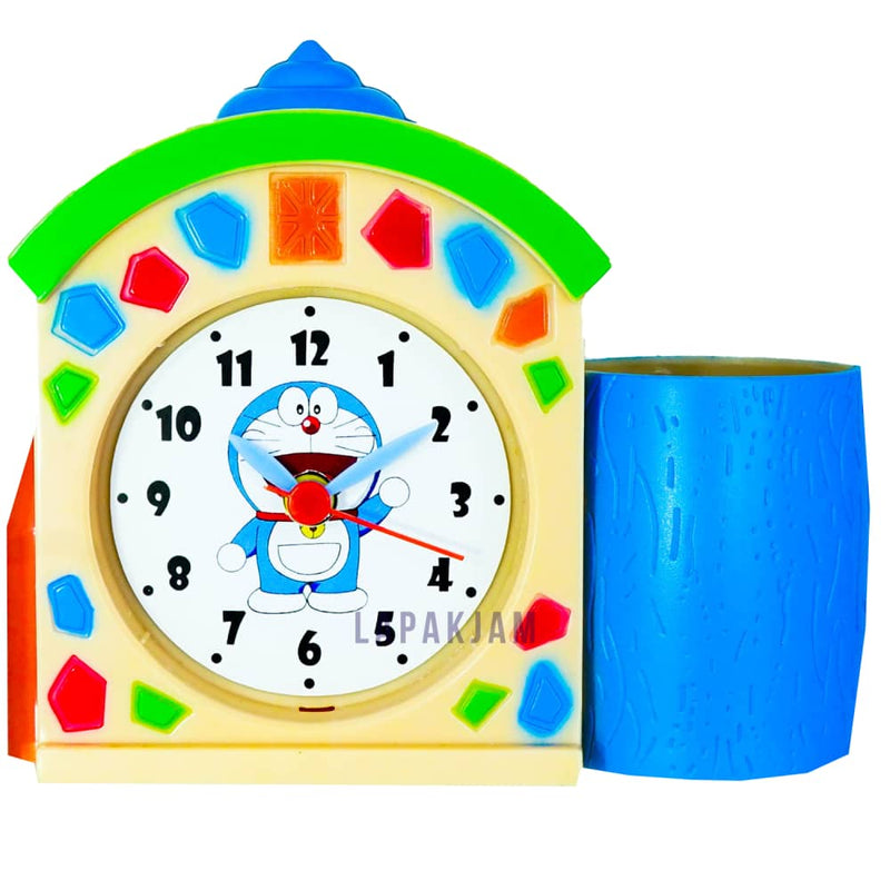 Jam Weker Panda W002 Doraemon Cream