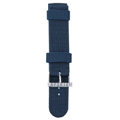 Tali Jam Tangan Kanvas/Kain Polos Fashion Tidak ada Merk Biru TA013NYLO20BIR