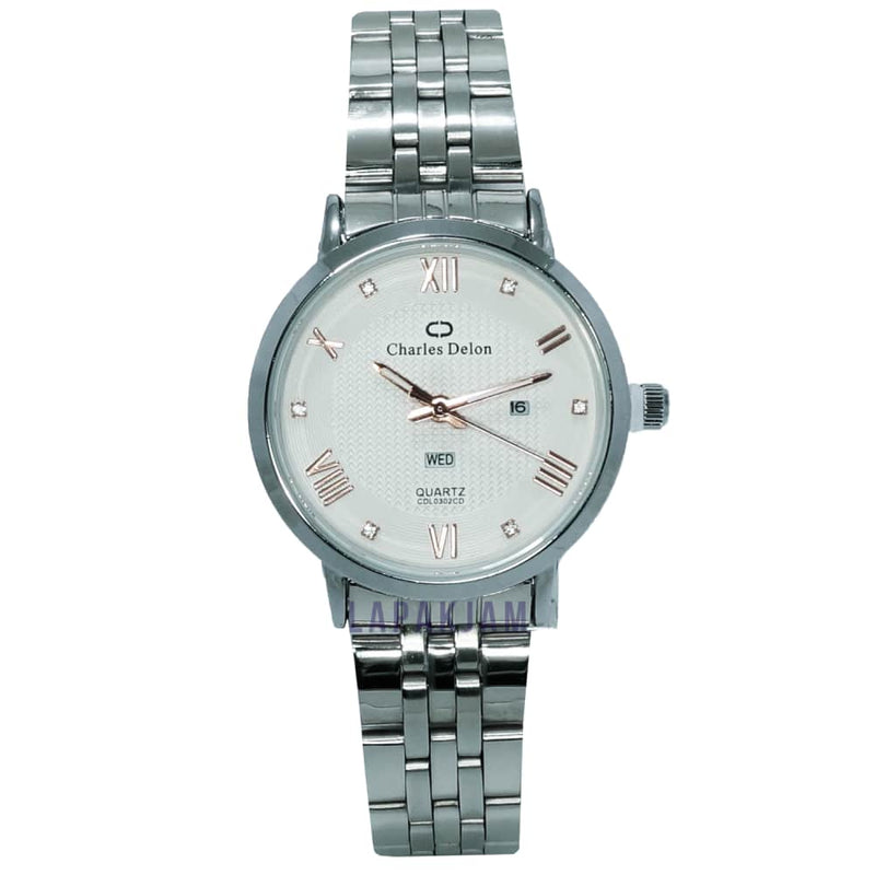 Jam Tangan Analog Formal Charles Delon Gold JACHARWCCDL0302CDRPBGOL