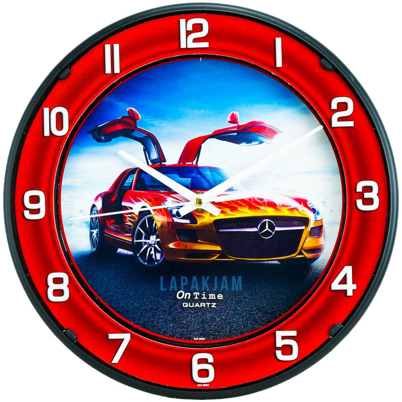 Jam Dinding Analog Karakter Anak Ontime Mercy JDON23MM7