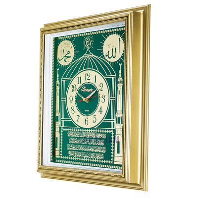 Jam Dinding Analog Kaligrafi Pioneer Gold JD4575TAR-1GO1