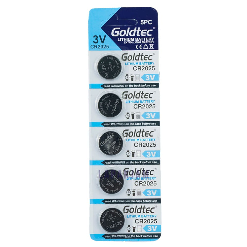 Baterai Jam Tangan Polos Goldtec Silver BAGOCR2025
