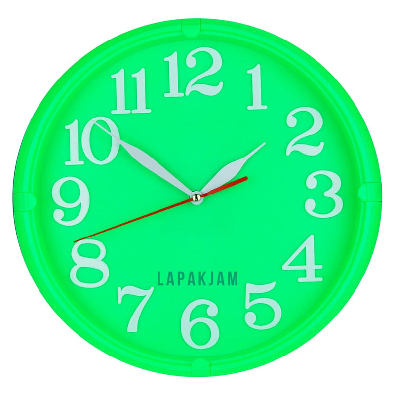 Jam Dinding Analog Polos Minimalis Esa Flourenst JDESA102FLO