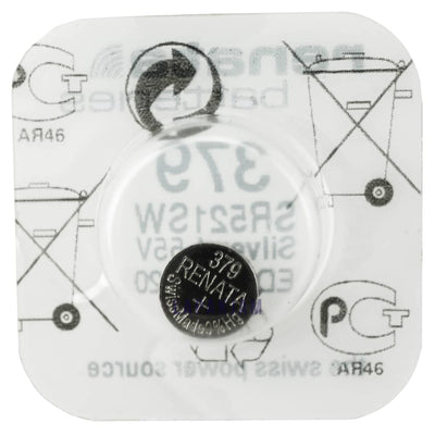 Baterai Jam Tangan Polos Murata Silver BARE37SR521SW