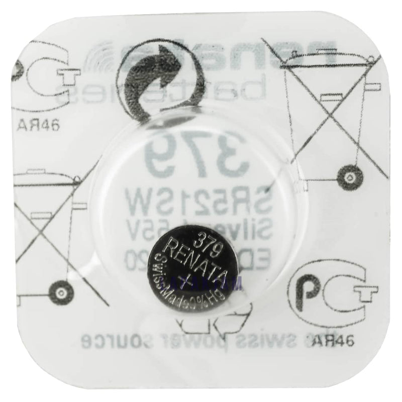 Baterai Jam Tangan Polos Murata Silver BARE37SR521SW
