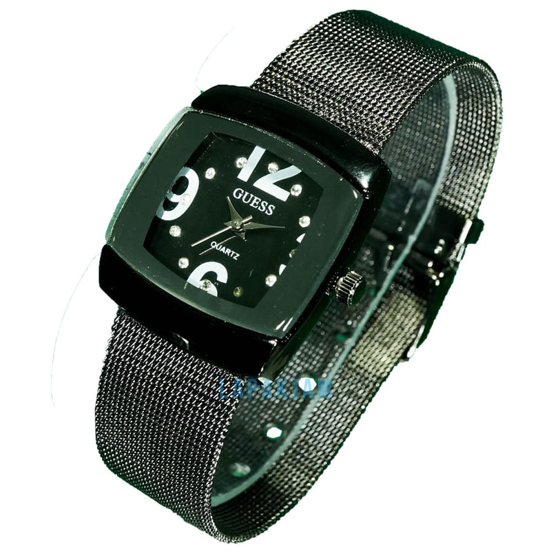 Jam Tangan Analog GS G-12 RP Hitam Hitam