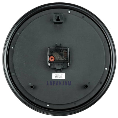 Jam Dinding Analog Kaligrafi Pioneer Maroon JDPIHS2073MAR