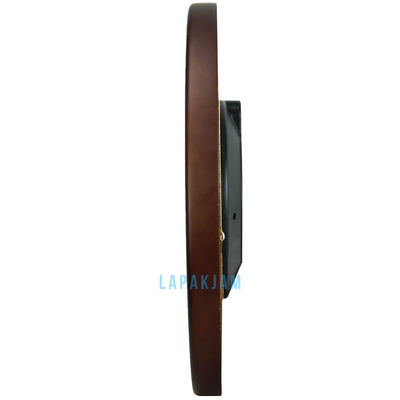 Jam Dinding Analog Polos Minimalis Daiichi Maroon JD8DAII52-1AR