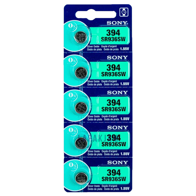 Baterai Jam Tangan Polos Sony Silver BASO394S936SW