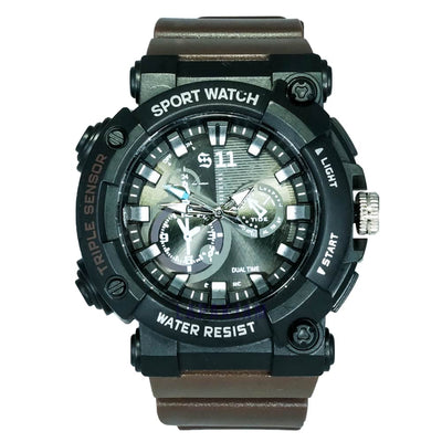 Jam Tangan Analog Casual 511-A1 Coklat Hitam JA511-A1ACOKHIT