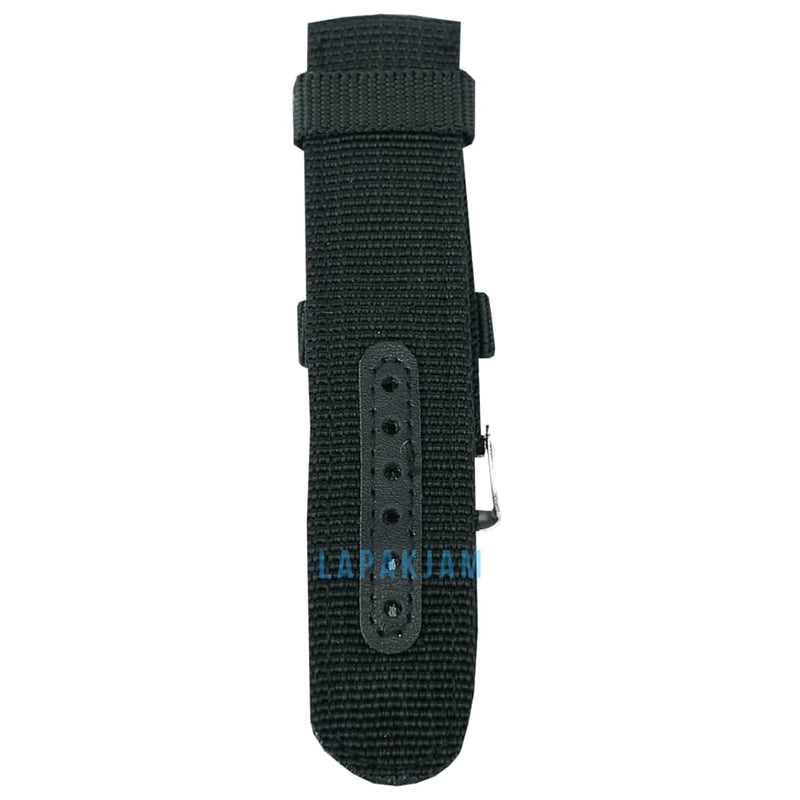 Tali Jam Tangan Kanvas/Kain Polos Fashion Tidak ada Merk Hitam TA016NYLO24HIT