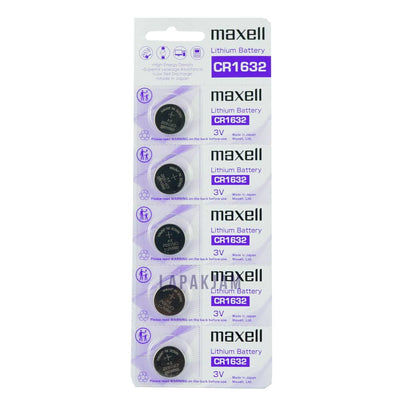 Baterai Jam Tangan Polos Maxell Silver BAMAXECR1632