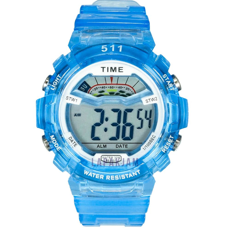 Jam Tangan Digital Sporty 511B3B Biru JA511B3BDBTBIR
