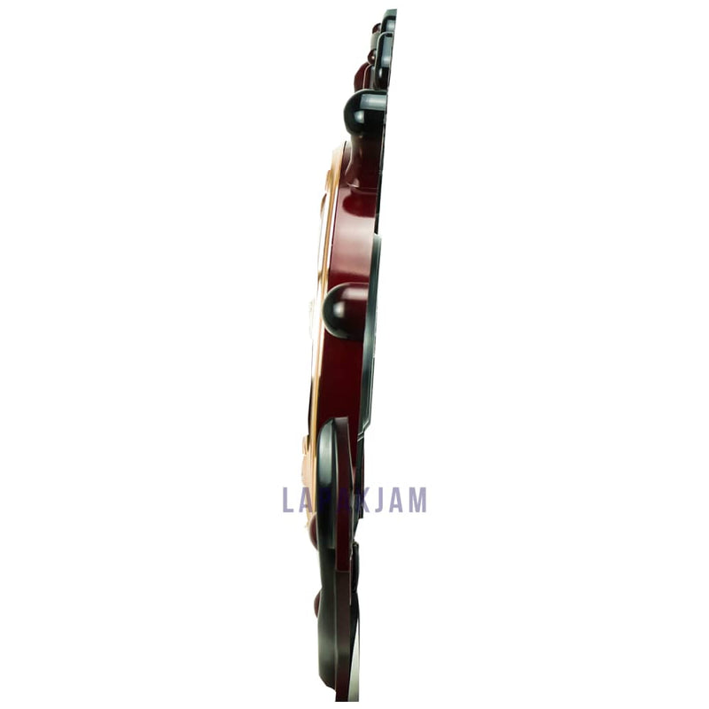 Jam Dinding Analog Nuansa Nakhoda Jangkar Trendy Maroon JDTRT7595MAR