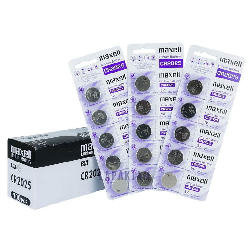 Baterai Jam Tangan Polos Maxell Silver BAMACR2025SIL