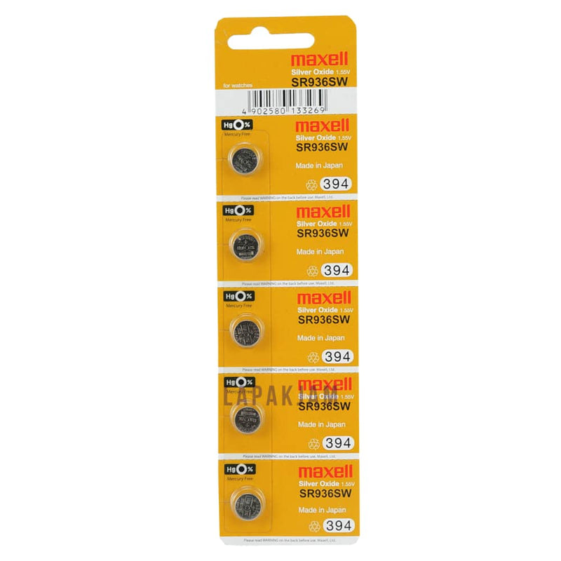 Baterai Jam Tangan Polos Maxell Silver BAMA394S936SW