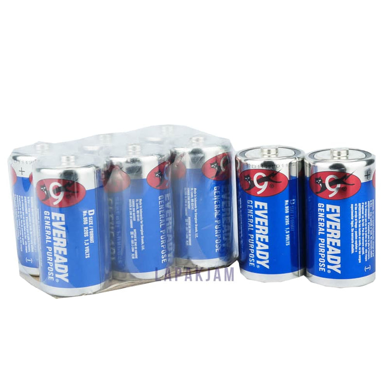 Baterai Jam Dinding Polos Eveready Silver BA0008EVERDBLU