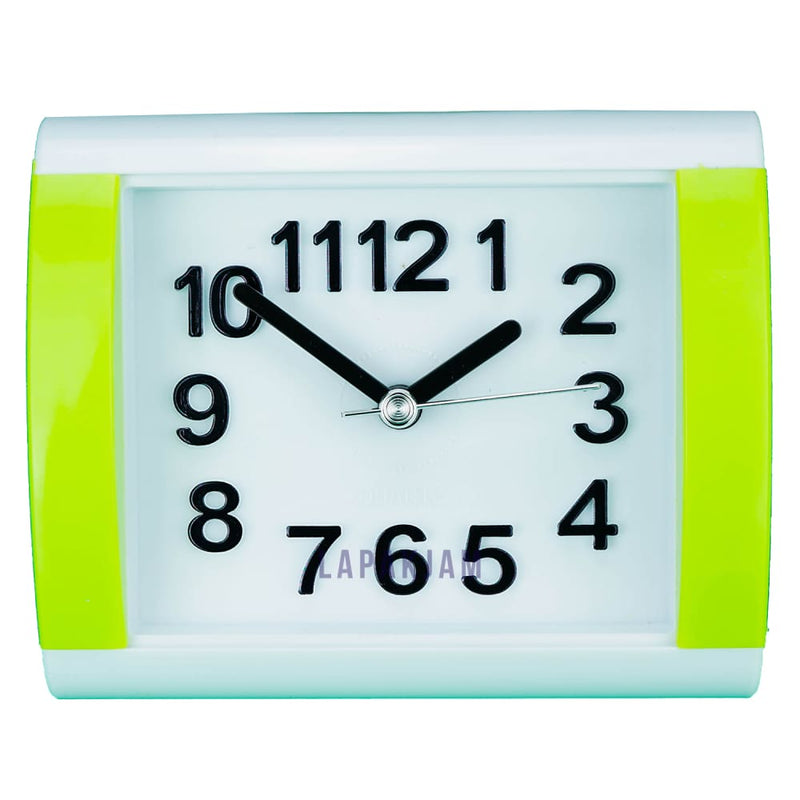 Jam Weker Analog Polos Minimalis Esa Hijau WEESAK47AHIJ